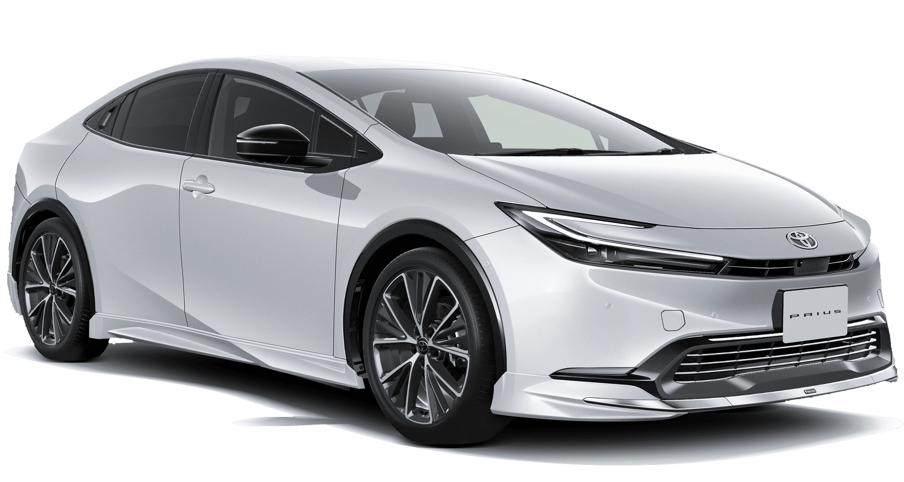 [MODELLISTA] ELEGANT ICE STYLE (フロント / リア / サイド3点（2点）セット) 白 フロント画像