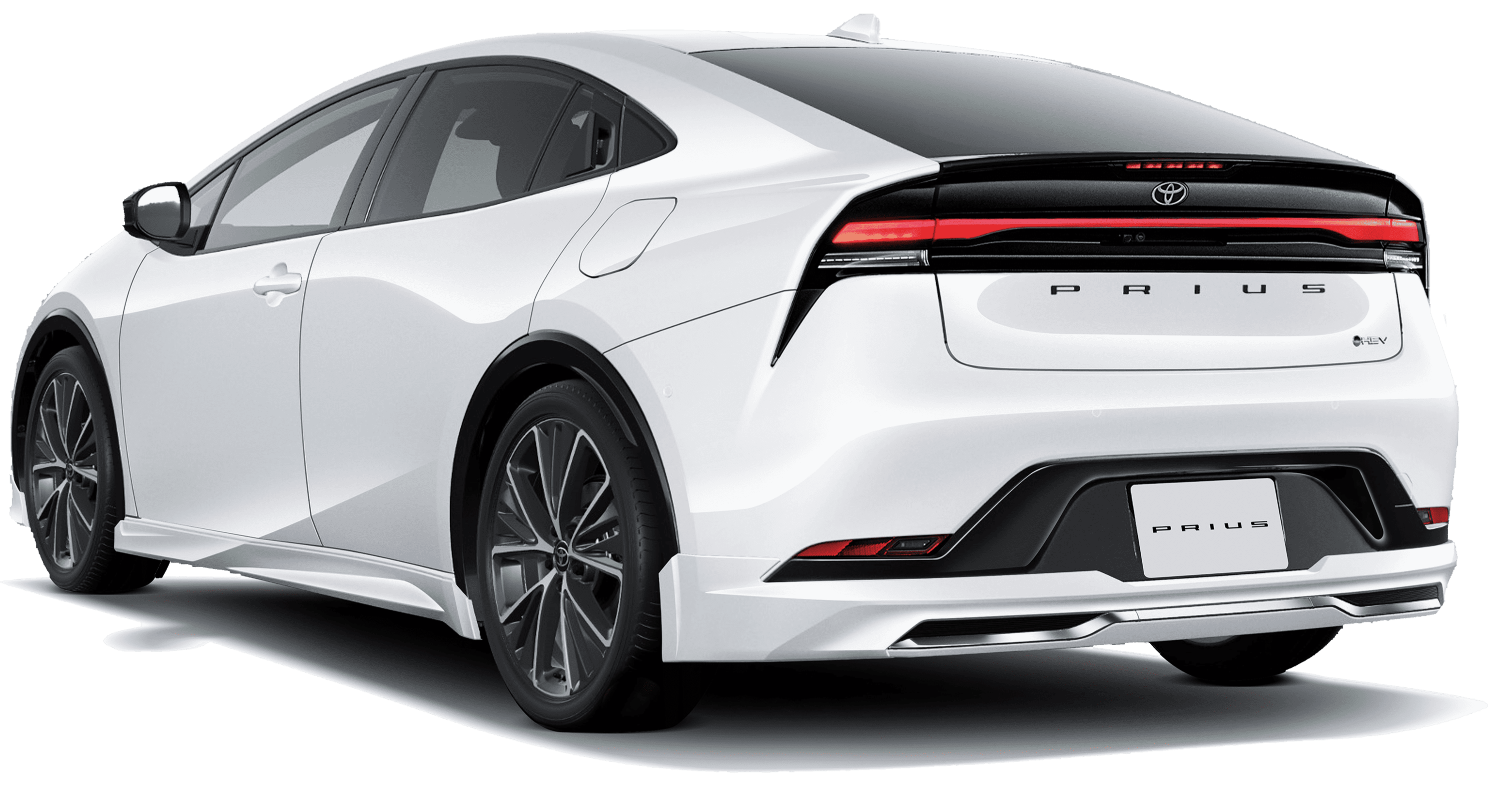 [MODELLISTA] ELEGANT ICE STYLE (フロント / リア / サイド3点（2点）セット) 白 リア画像