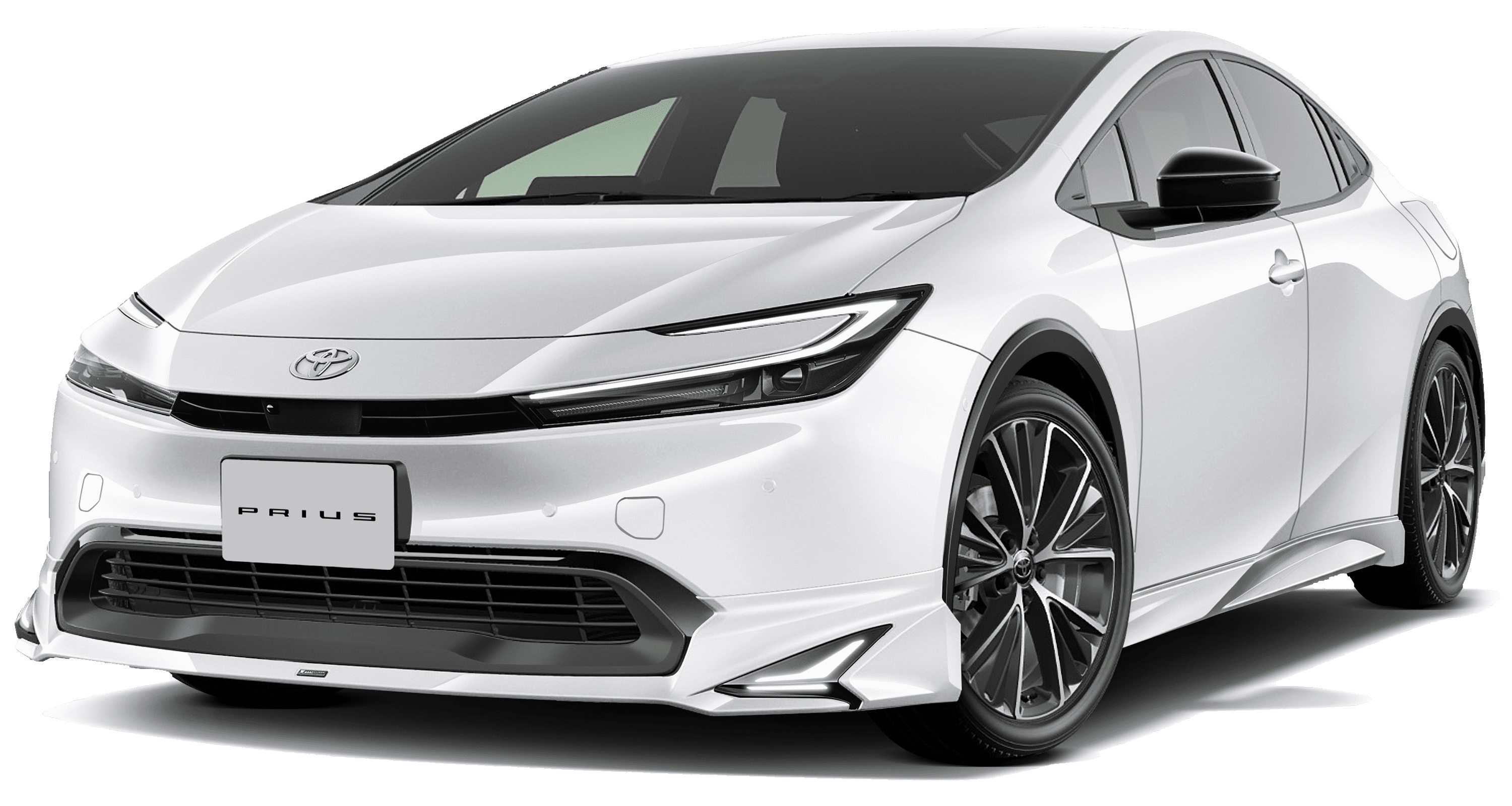 [MODELLISTA] NEO ADVANCE STYLE (フロント / リア / サイド3点（2点）セット) 白 フロント画像