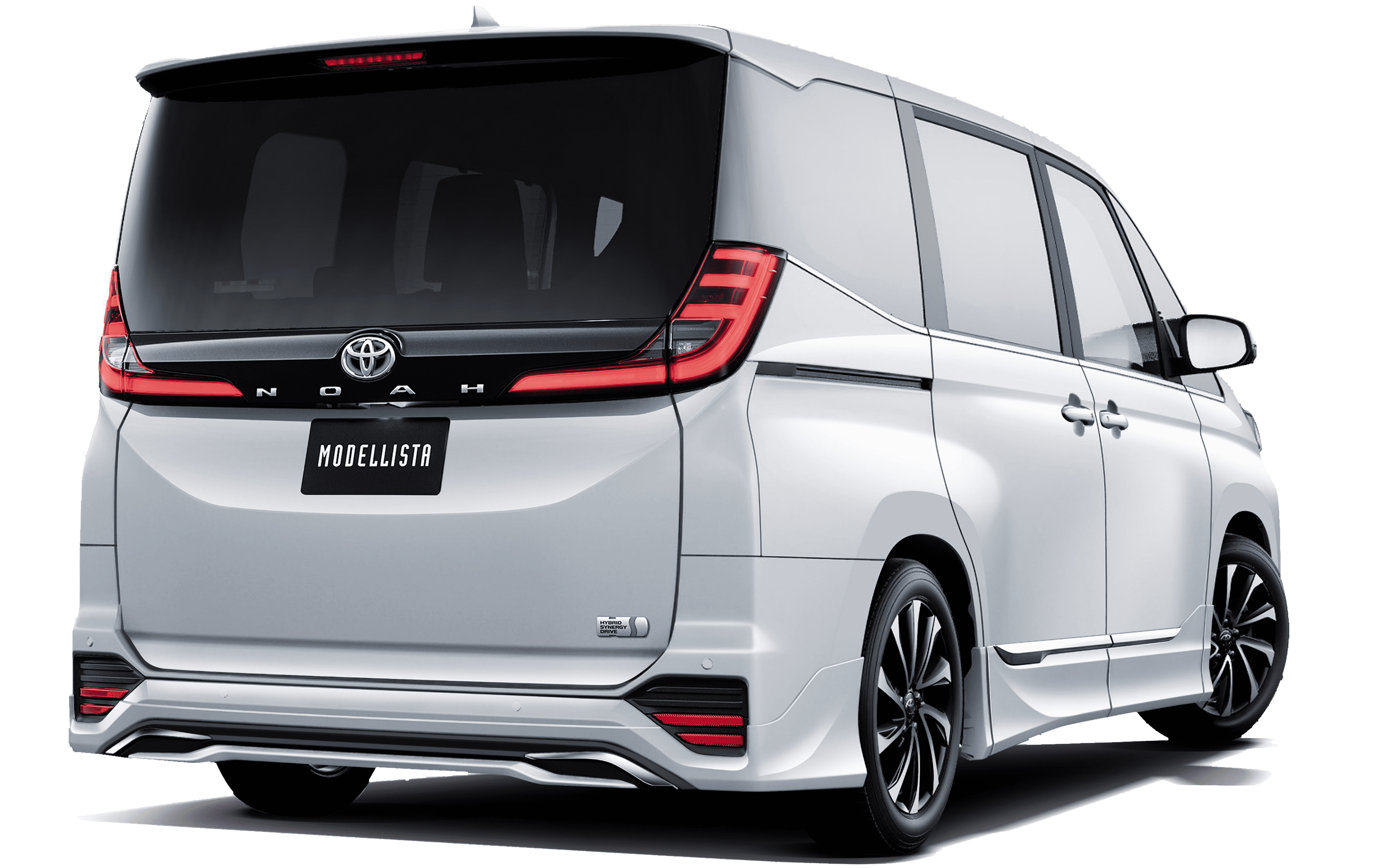 [MODELLISTA]  (フロント / リア / サイド3点（2点）セット) 白 リア画像