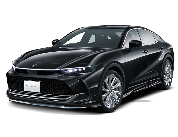 [MODELLISTA] BRILLIANT FORCE (フロント / リア / サイド3点（2点）セット) 黒 フロント画像