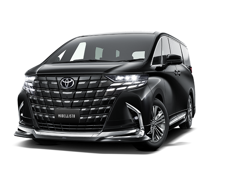 [MODELLISTA] MODELLISTA REGAL DIGNITY STYLE (フロント / リア / サイド3点（2点）セット) 黒 フロント画像