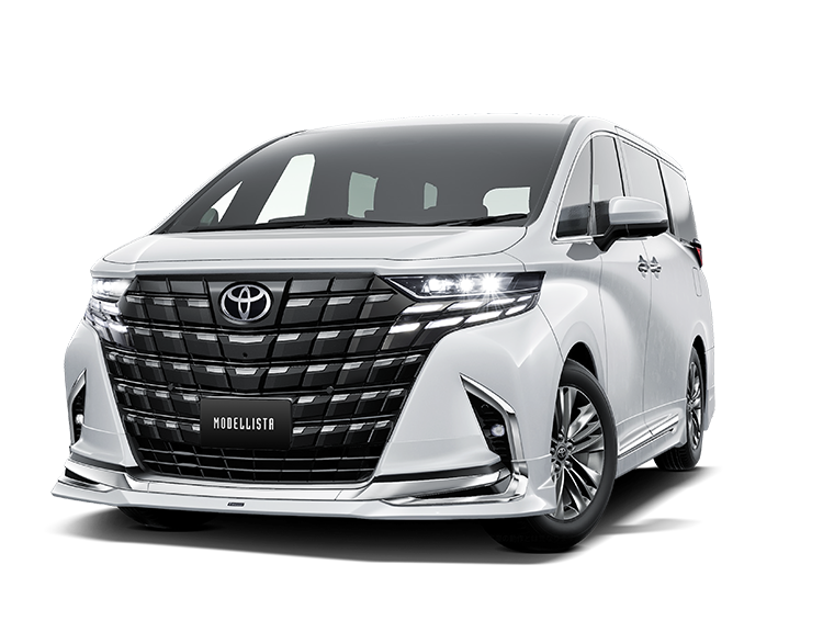 [MODELLISTA] MODELLISTA REGAL DIGNITY STYLE (フロント / リア / サイド3点（2点）セット) 白 フロント画像