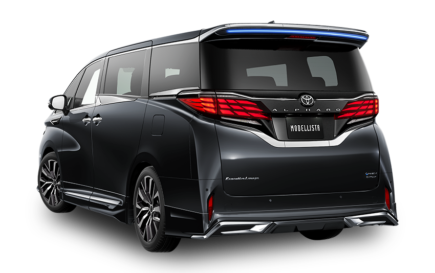 [MODELLISTA] MODELLISTA BRIGHT NOBLE STYLE (フルセット) 黒 リア画像