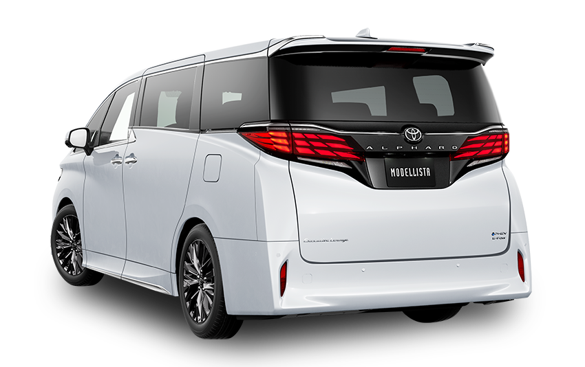 [MODELLISTA] MODELLISTA BRIGHT NOBLE STYLE (ノーマル) 白 リア画像