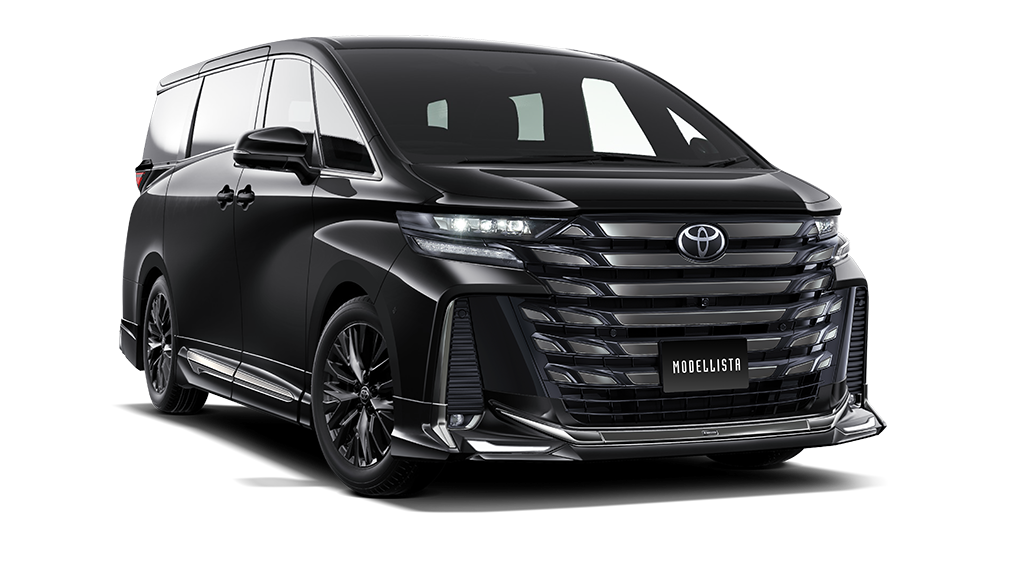 [MODELLISTA] MODELLISTA BEAST RAZOR STYLE for Z Premier (フロント / リア / サイド3点（2点）セット) 黒 フロント画像