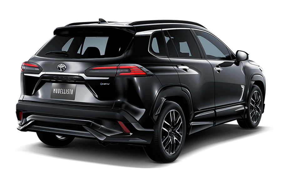 [MODELLISTA] MODELLISTA TECH ELEGANT STYLE (フルセット) 黒 リア画像