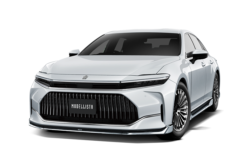 [MODELLISTA]  (フロント / リア / サイド3点（2点）セット) 白 フロント画像