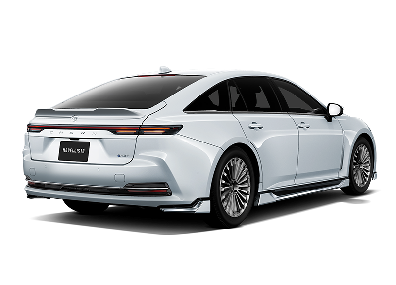 [MODELLISTA]  (フロント / リア / サイド3点（2点）セット) 白 リア画像