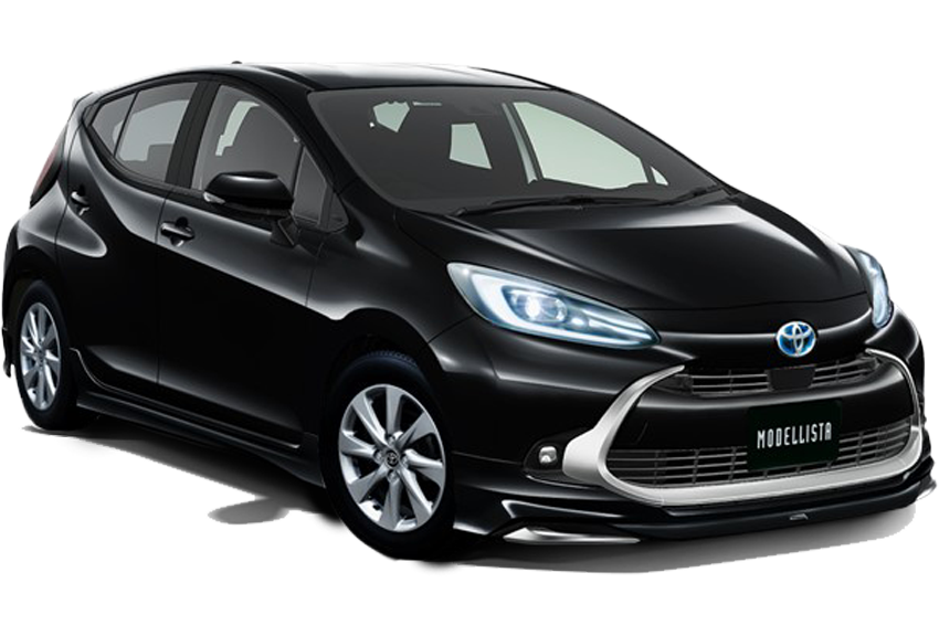 [MODELLISTA]  (フロント / リア / サイド3点（2点）セット) 黒 フロント画像