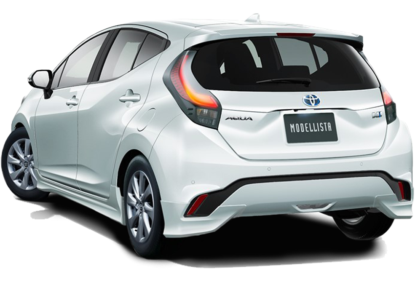 [MODELLISTA]  (フロント / リア / サイド3点（2点）セット) 白 リア画像