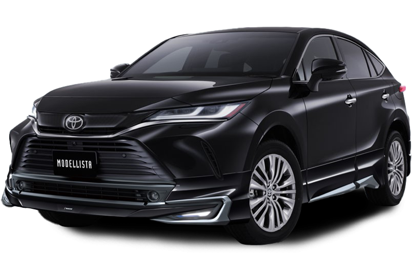 [MODELLISTA] MODELLISTA AVANT EMOTIONAL STYLE (フロント / リア / サイド3点（2点）セット) 黒 フロント画像