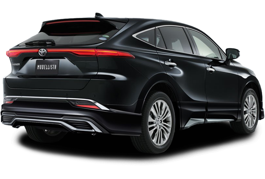 [MODELLISTA] MODELLISTA AVANT EMOTIONAL STYLE (フロント / リア / サイド3点（2点）セット) 黒 リア画像