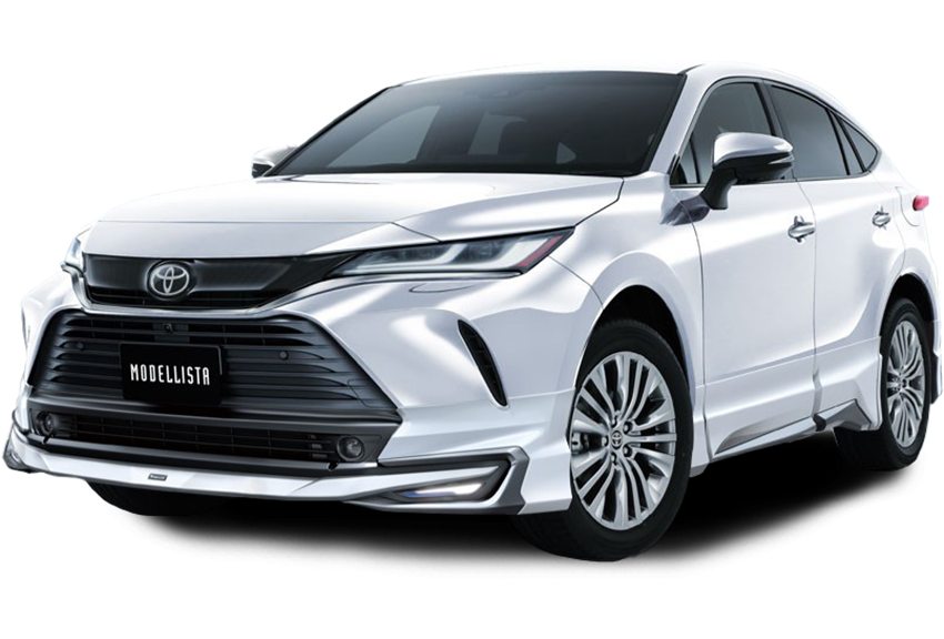 [MODELLISTA] MODELLISTA AVANT EMOTIONAL STYLE (フロント / リア / サイド3点（2点）セット) 白 フロント画像