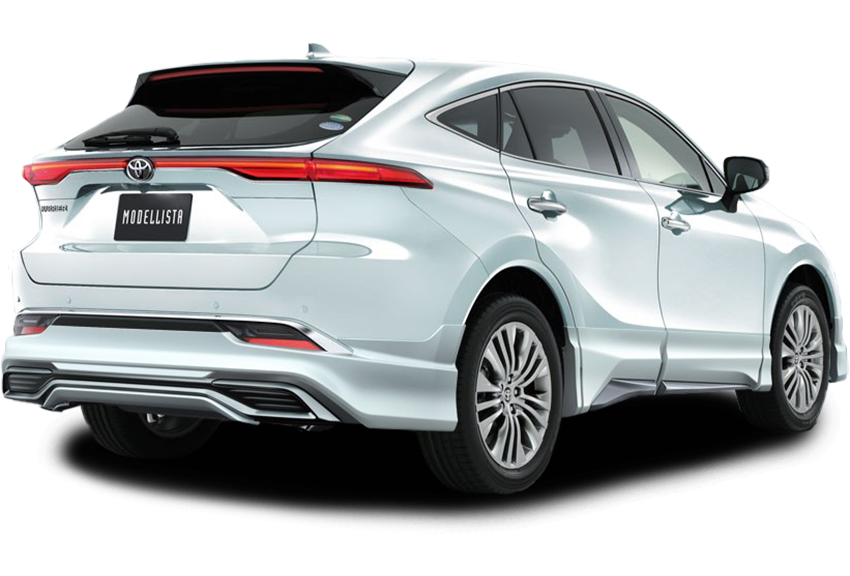 [MODELLISTA] MODELLISTA AVANT EMOTIONAL STYLE (フロント / リア / サイド3点（2点）セット) 白 リア画像