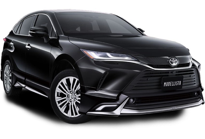 [MODELLISTA] MODELLISTA GRAN BLAZE STYLE (フロント / リア / サイド3点（2点）セット) 黒 フロント画像