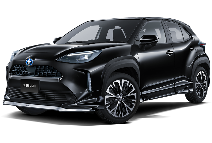 [MODELLISTA] MODELLISTA ELEGANT ICE STYLE (フロント / リア / サイド3点（2点）セット) 黒 フロント画像