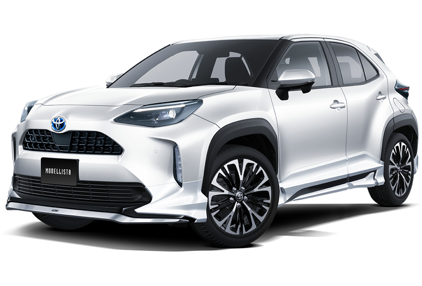 [MODELLISTA] MODELLISTA ELEGANT ICE STYLE (フロント / リア / サイド3点（2点）セット) 白 フロント画像