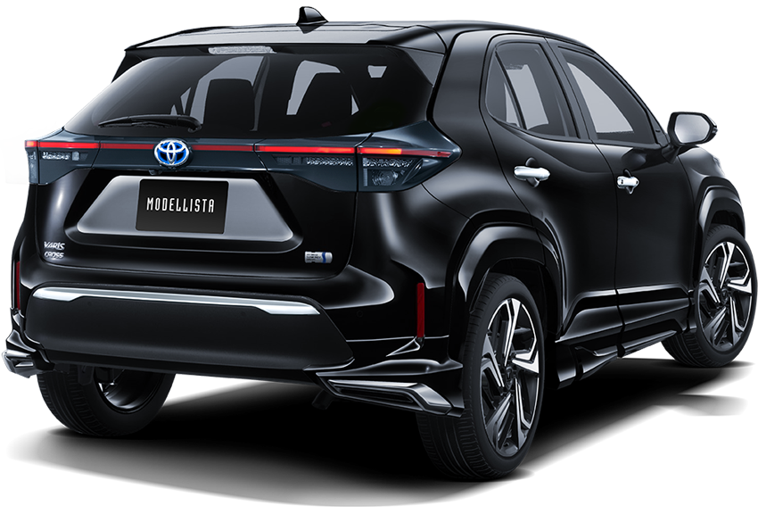 [MODELLISTA] MODELLISTA ELEGANT ICE STYLE (フルセット) 黒 リア画像