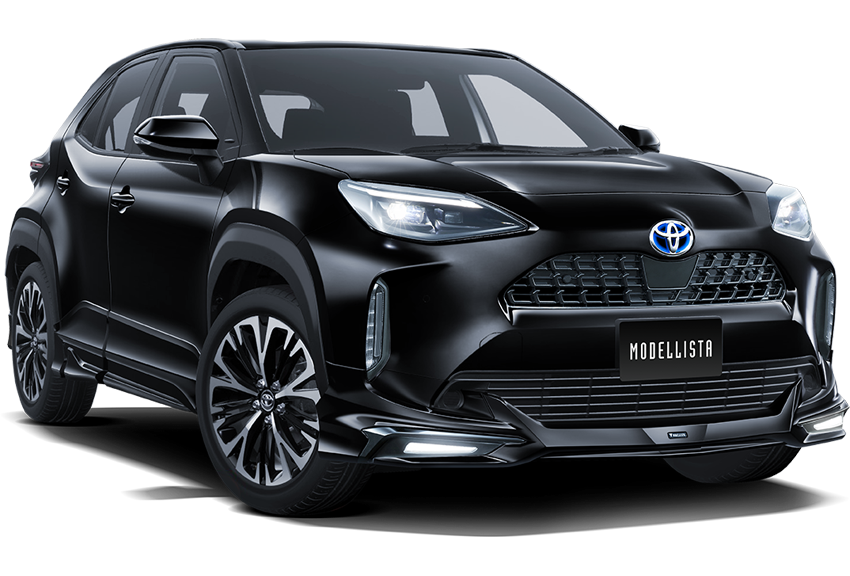 [MODELLISTA] MODELLISTA ADVANCE ROBUST STYLE (フロント / リア / サイド3点（2点）セット) 黒 フロント画像