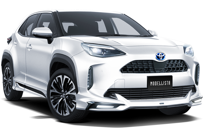 [MODELLISTA] MODELLISTA ADVANCE ROBUST STYLE (フロント / リア / サイド3点（2点）セット) 白 フロント画像