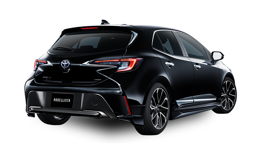 [MODELLISTA]  (フルセット) 黒 リア画像