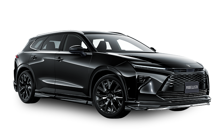 [MODELLISTA] SMART ELEGANCE (フロント / リア / サイド3点（2点）セット) 黒 フロント画像